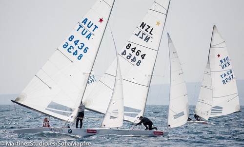 NZL 8464 Hamish Pepper an Jim Turner; Star - Trofeo SAR Princesa Sofia Mapfre 2012 © MartinezStudio.es http://www.rc44.com